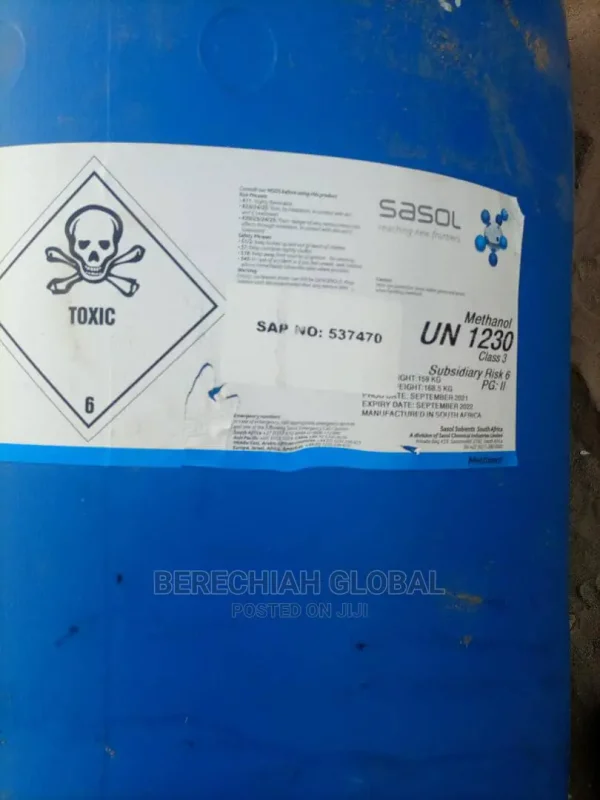 Methanol for Sale in Drums